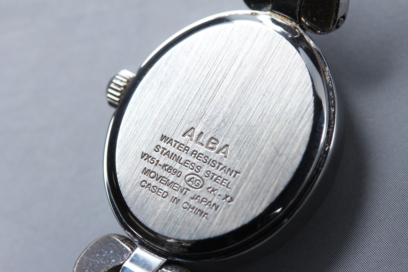 Seiko Alba Ingenu VX51-K890 Oval Quartz Ladies Watch Vintage Exc+5 From JAPAN
