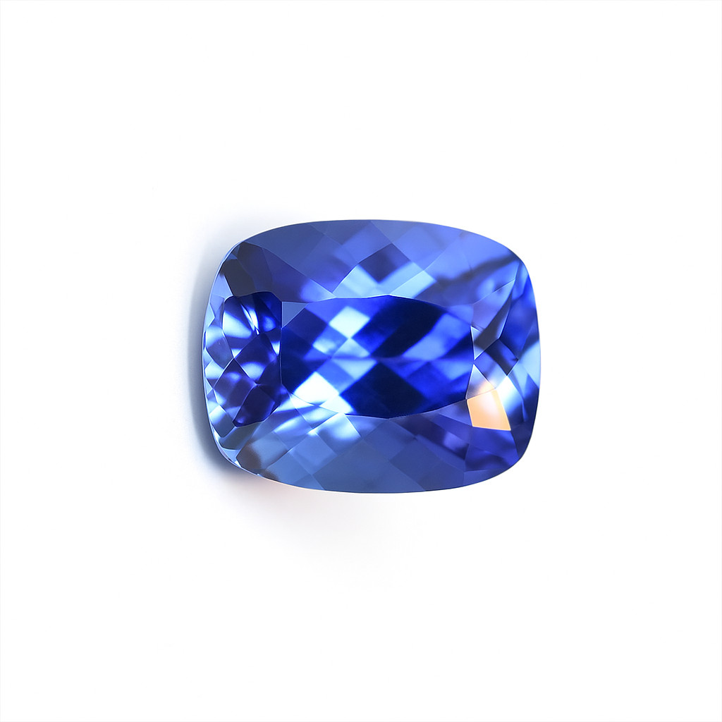 Light Blue Natural Ceylon Sapphire 14×11 MM Cushion Cut Loose Gemstone