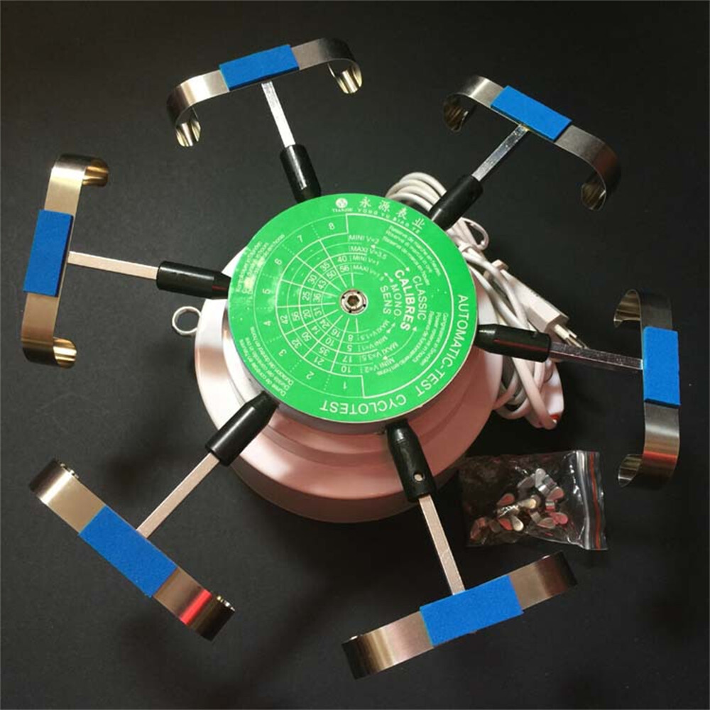 5803 Replacement220V Watch Winder 6 Arms Watch Wind Test Machine Automatic