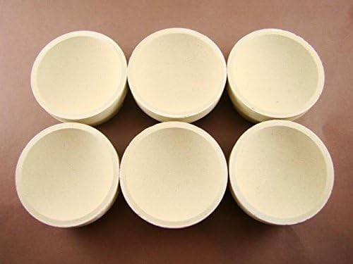 Lot of 6 – # 10 Mabor Cupel 2-3/8″ 1 Count (Pack 6), White