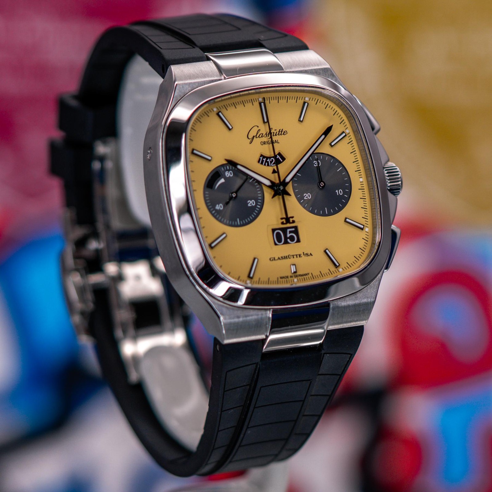 Glashütte Original Seventies Panorama Chronograph Golden Bay 13702140263