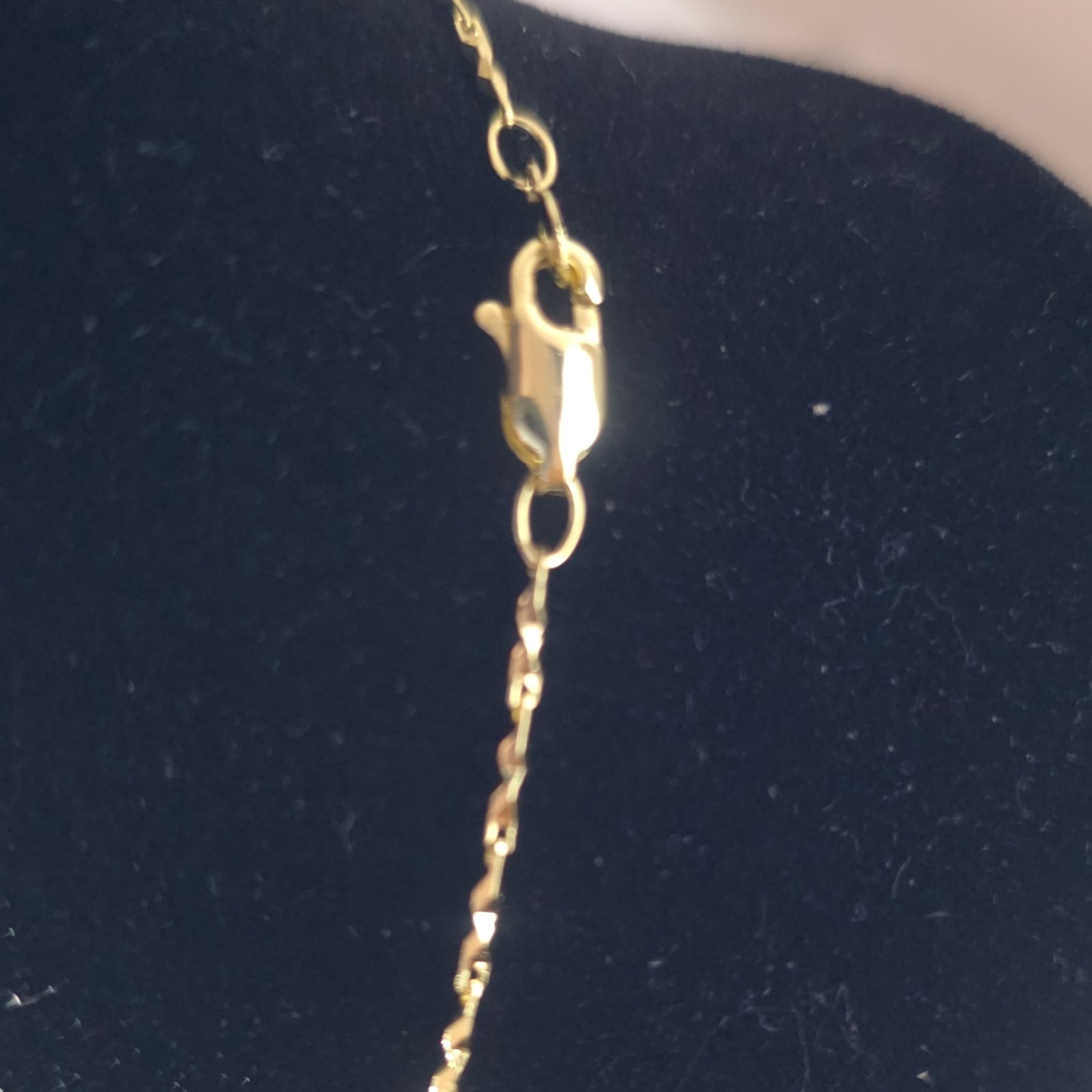 New 14K Gold Filled 0.9mm Thin Chain Necklace, 18inch, Lobster Clasp