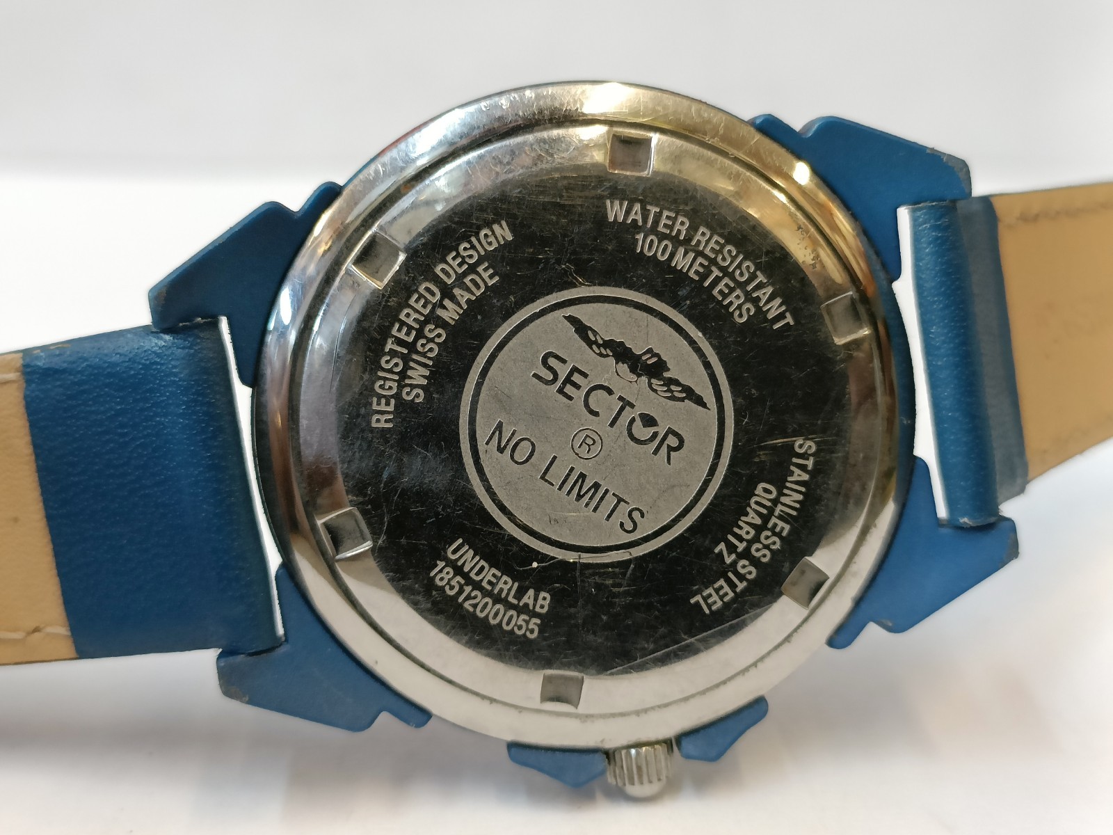 SECTOR NO LIMITS QUARTZ BLUE DIAL SWISS MEN’S WORKING CONDITION