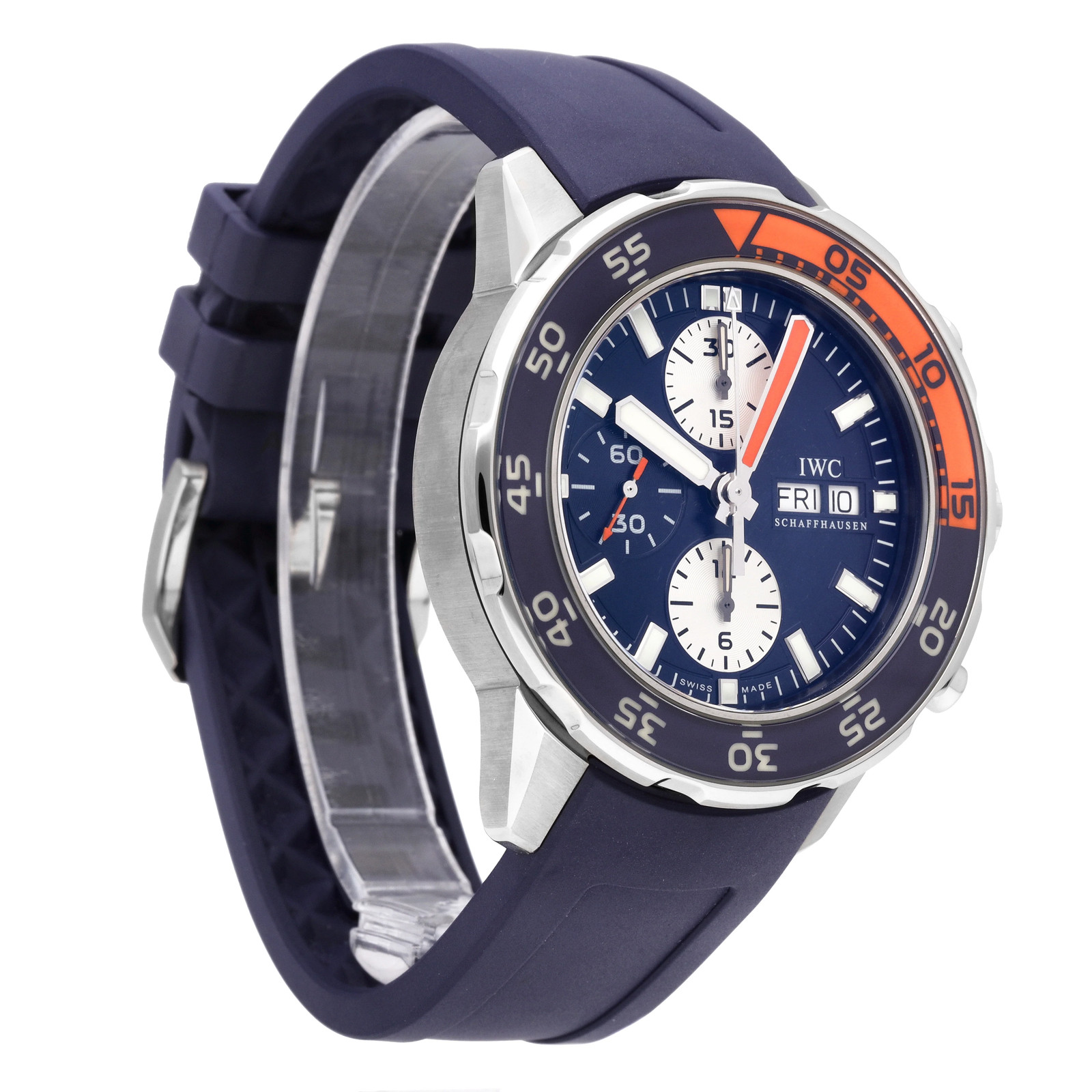 IWC Aquatimer Chronograph Blue Dial 44mm Automatic Men’s Watch IW376704