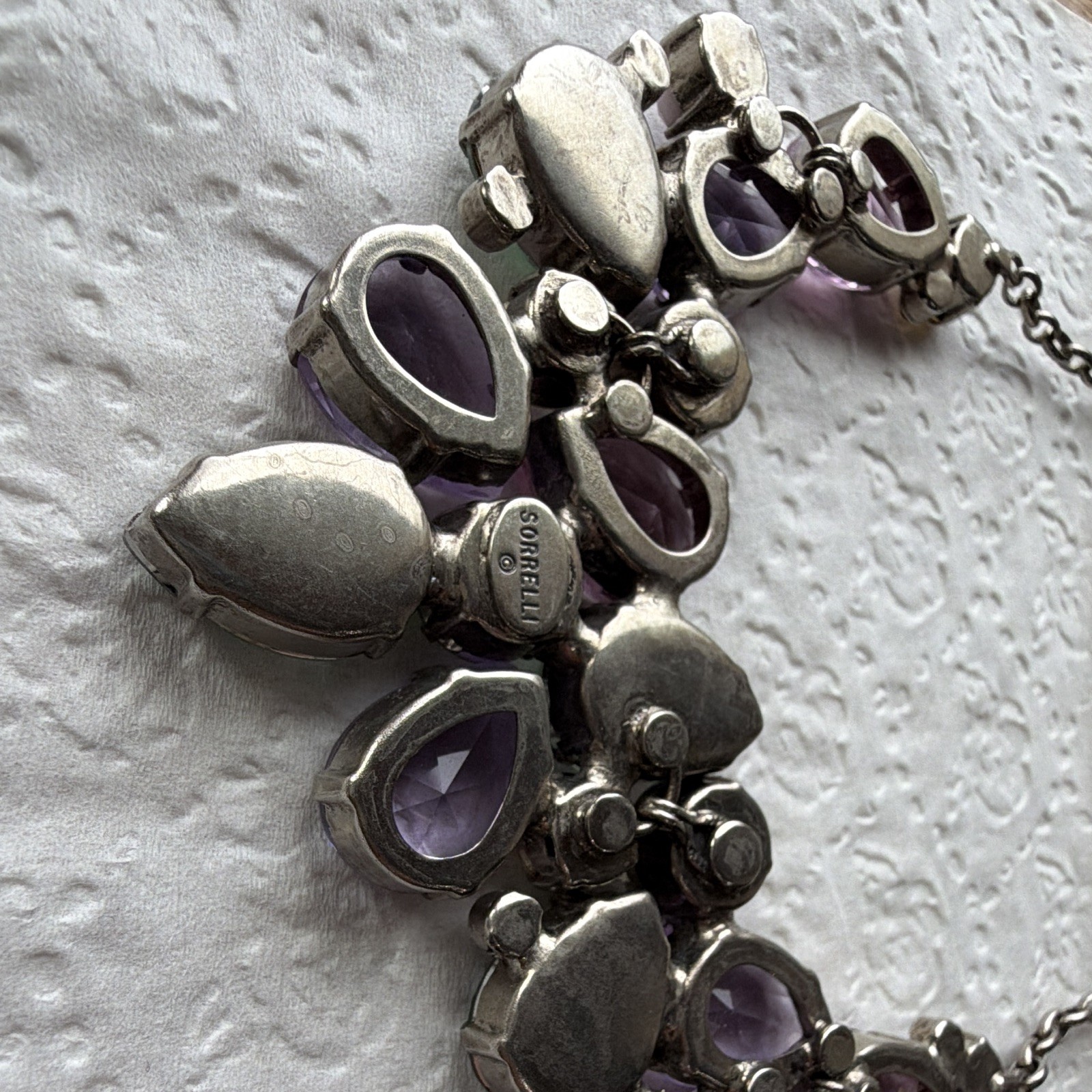 Sorrelli Dare To Pear Cupcake Antique Silver Necklace NWT 💜💚