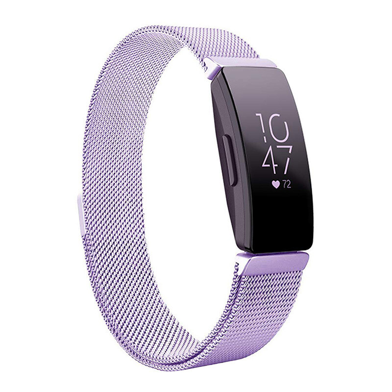For Fitbit Inspire/Inspire 2 Metal Milanese Magnetic Loop Stainless Steel Band