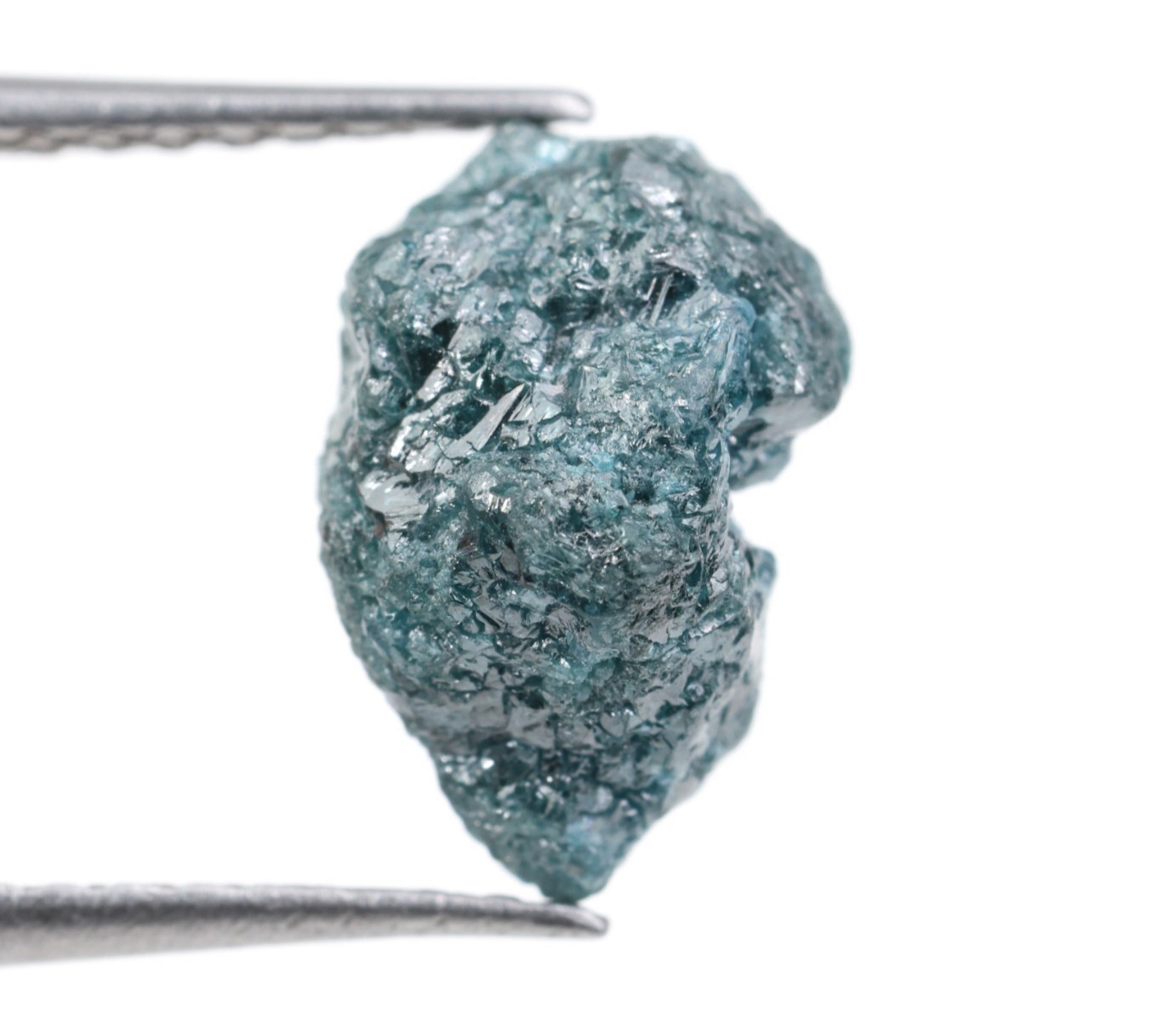 2.16Ct Uncut Rough Raw Diamond Natural Blue Loose Diamond For Use Custom Jewelry
