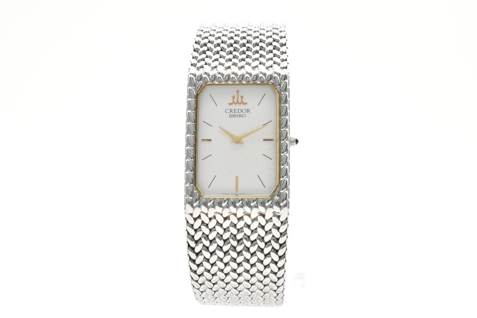 [Near Mint]Vintage SEIKO CREDOR 2F70-5331 White Dial Women’s Quartz Watch JAPAN