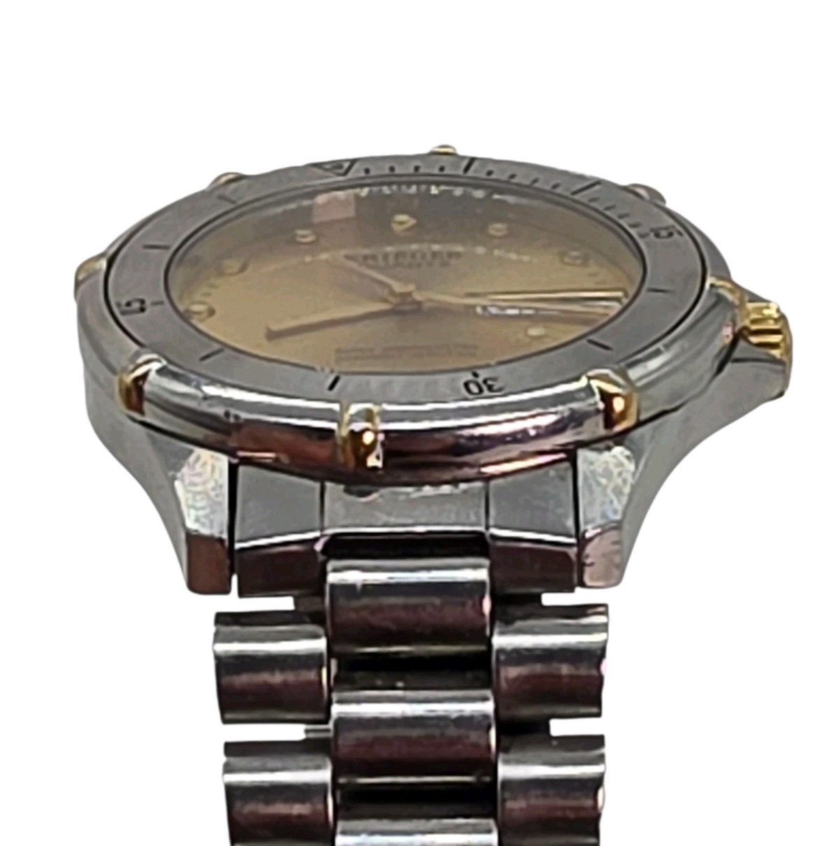 Krieger M882 Watch Stainless Steel Certified Swiss Chronometer Day Date New Batt