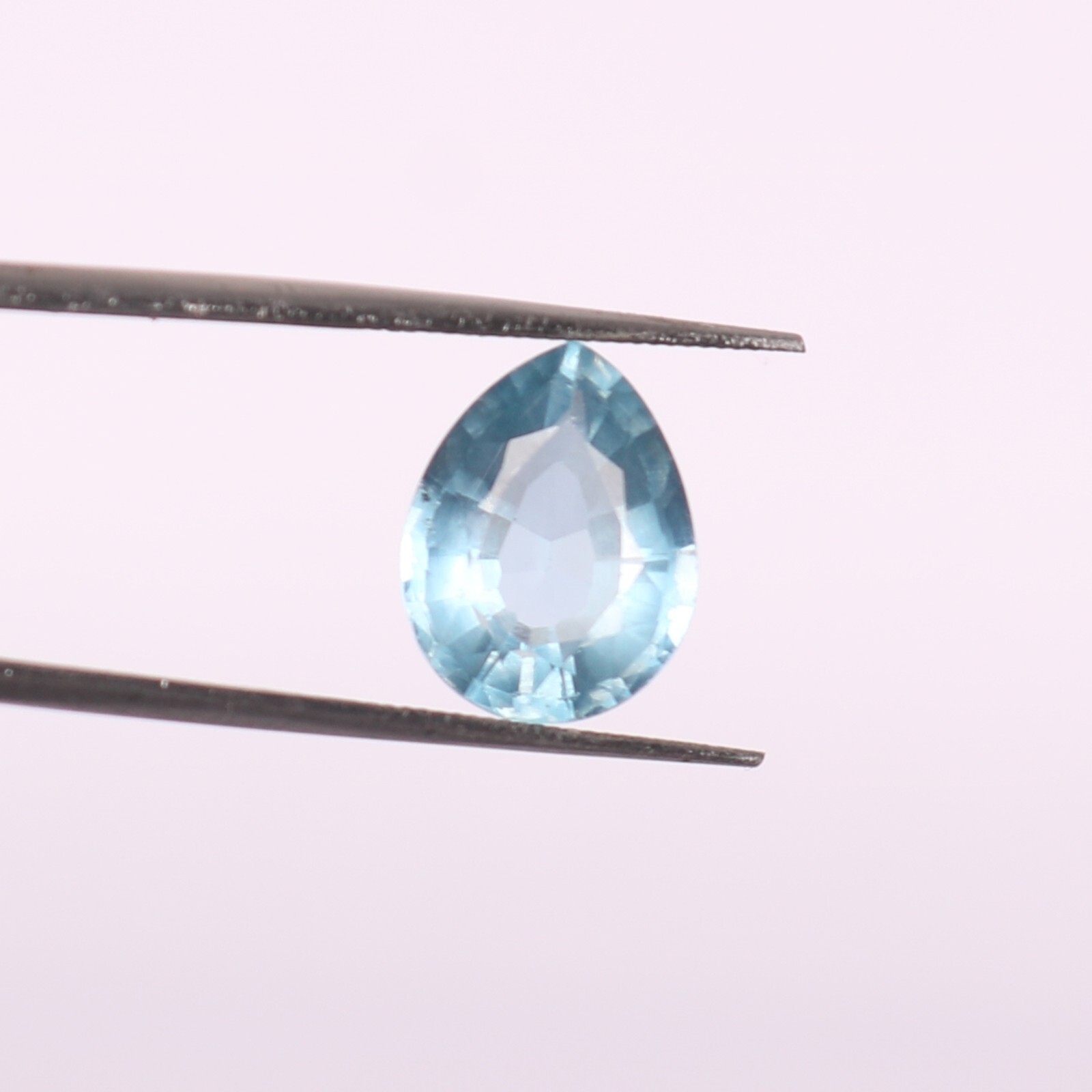 AAA+ GORGEOUS SWISS BLUE TOPAZ 6.45 cts PEAR SHAPE LOOSE GEMS For JEWELRY & GIFT