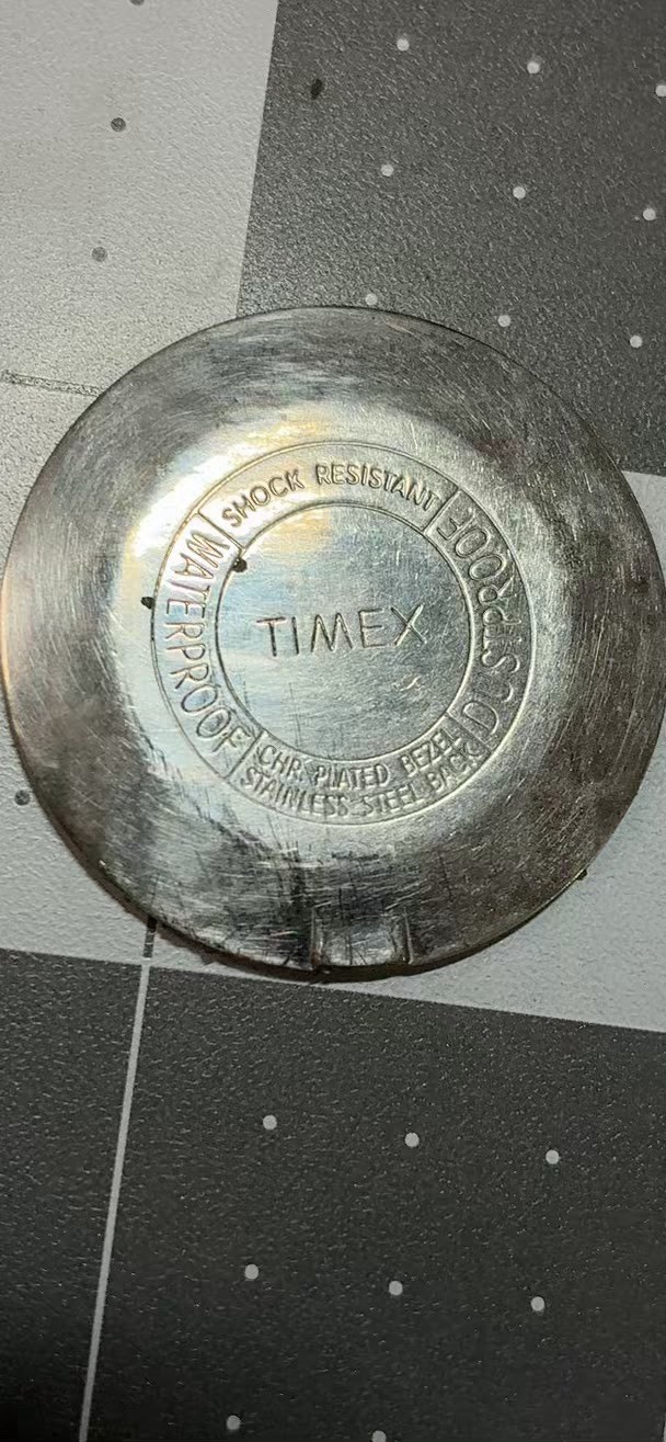 Vintage 1963 Timex 21 Jewels Manual Wind Sunburst Men’s Watch M72 Not Marlin