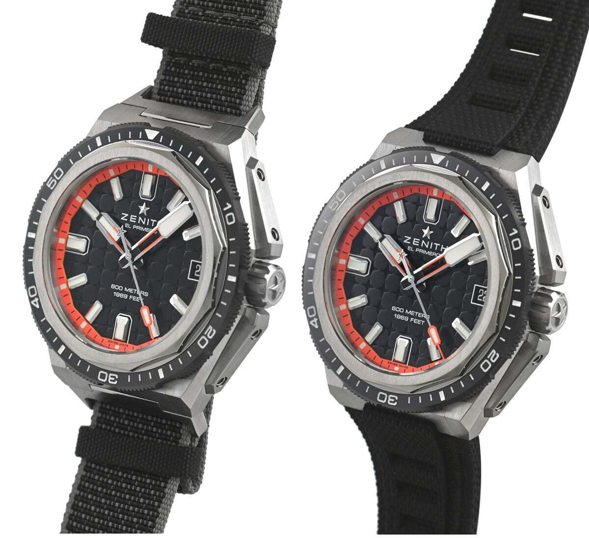 ZENITH DEFY EXTREME DIVER 95.9600.3620/21.I300 Men’s Watch “NEW / Extra Straps”