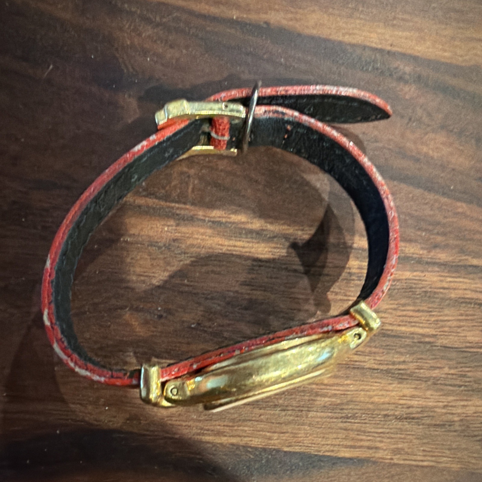 FENDI watch ladies 640L chameleon gold red Fendi,19562