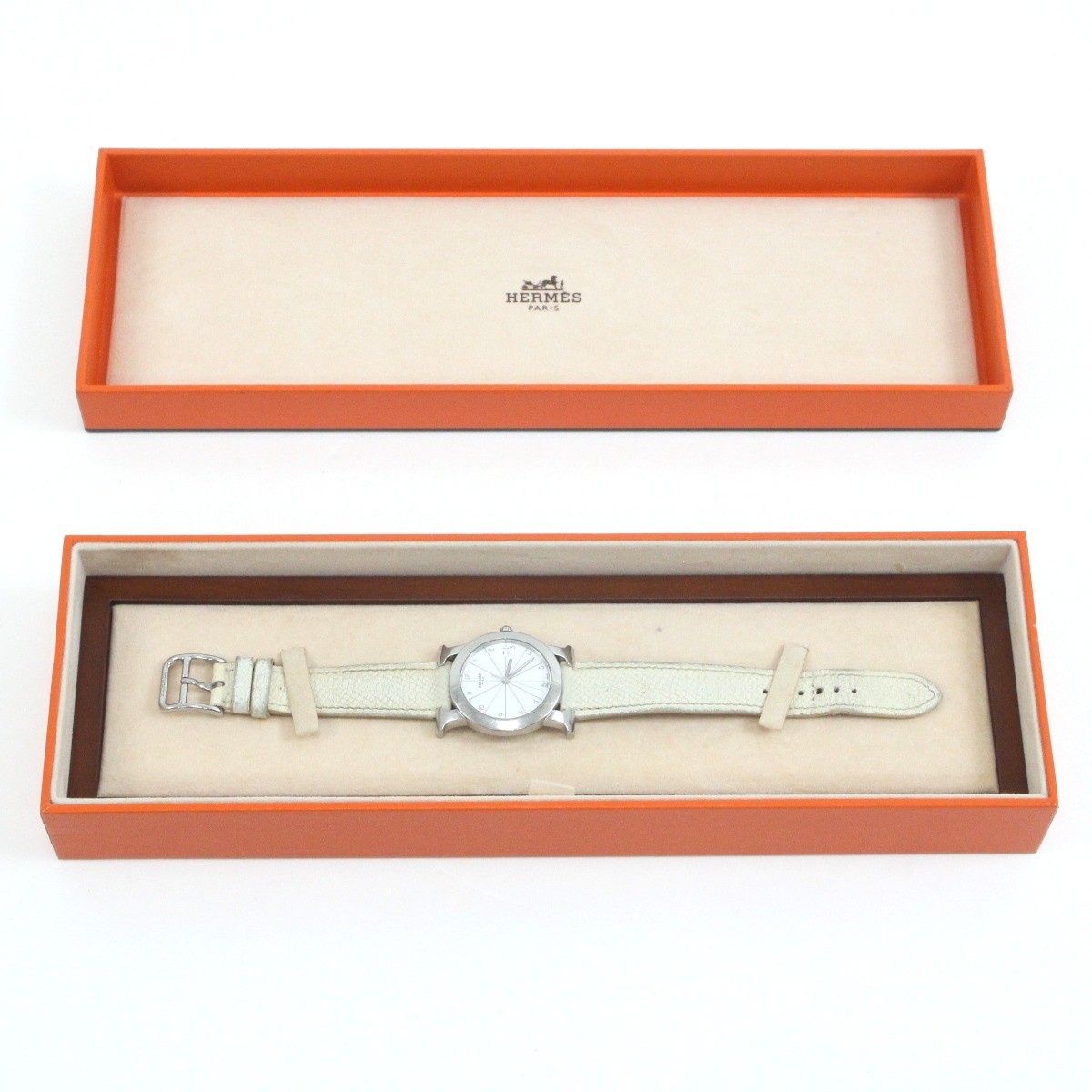 HERMES Hermès Hermès H Watch Men Watch HR1.510 Acceptable