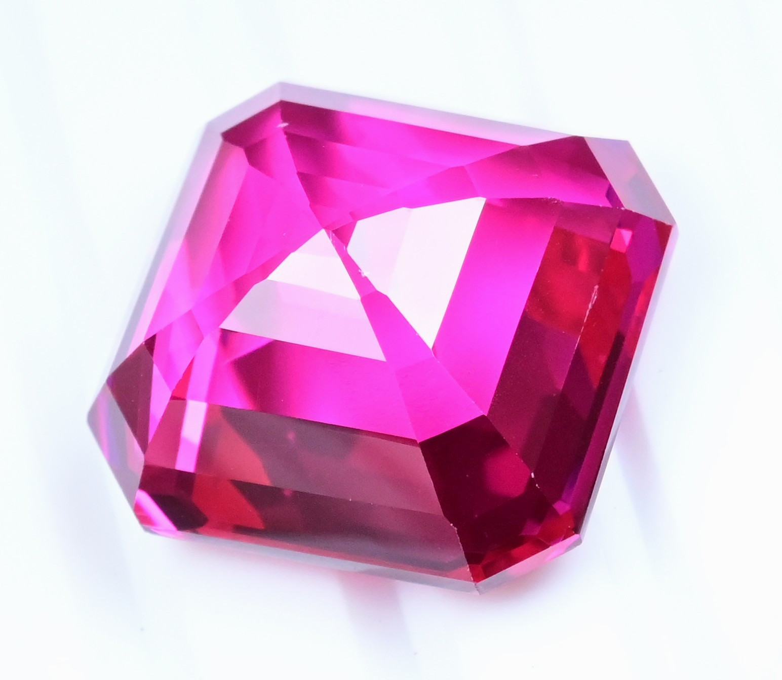 58.85 Ct Flawless Rare Natural Certified Mogok Red-Pink Ruby Octagon Gemstone