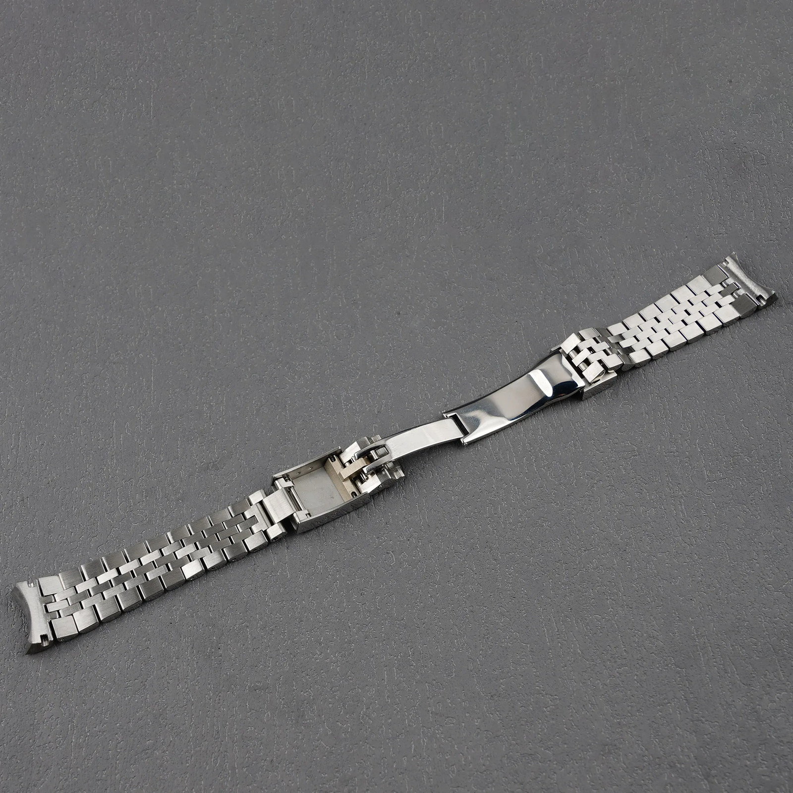 For Seiko 5 Sports SRPK29 31 33 20mm Jubilee Steel Watch Band Strap Oyster Clasp