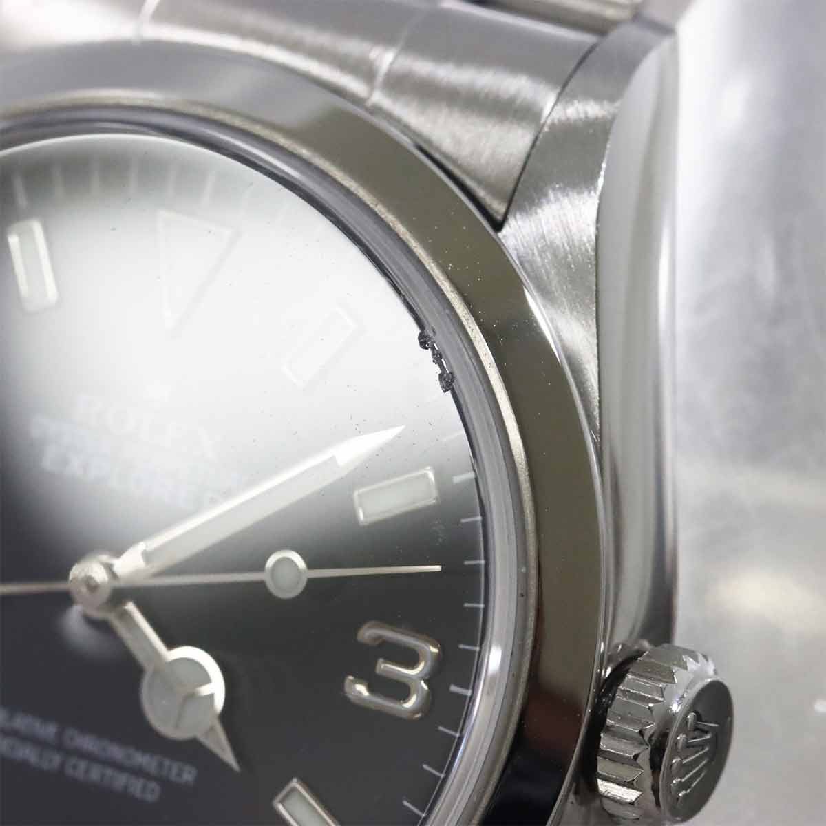 ROLEX Explorer 1 14270 Serial U Automatic Black Dial Mens Watch 90330060