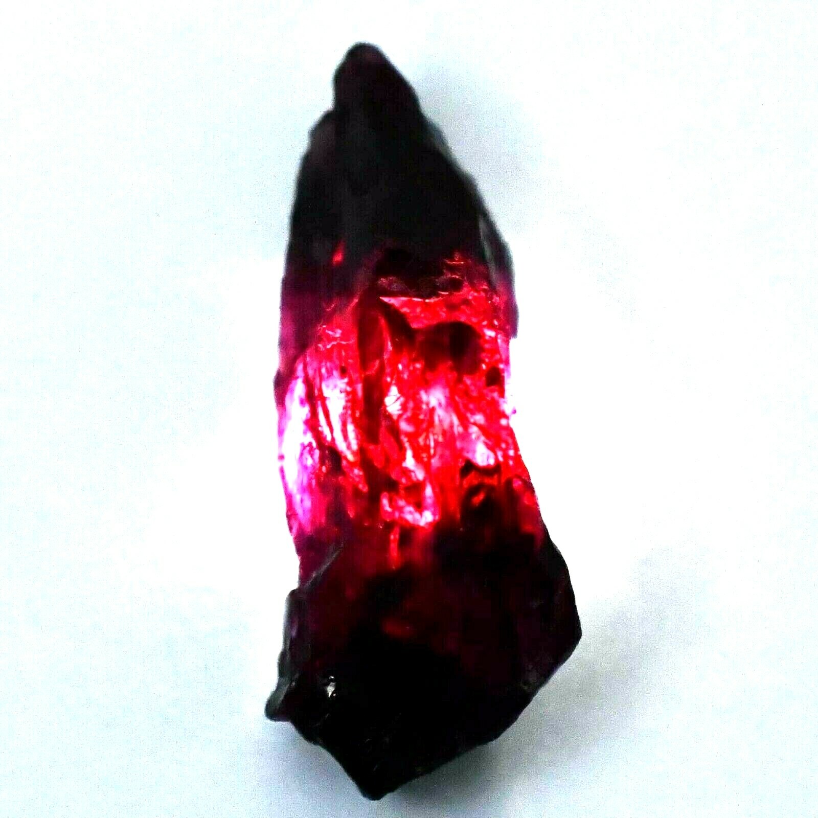 Untreated Natural Red Painite Rough 40.55 CT Burma Rare Facet Rough Certified