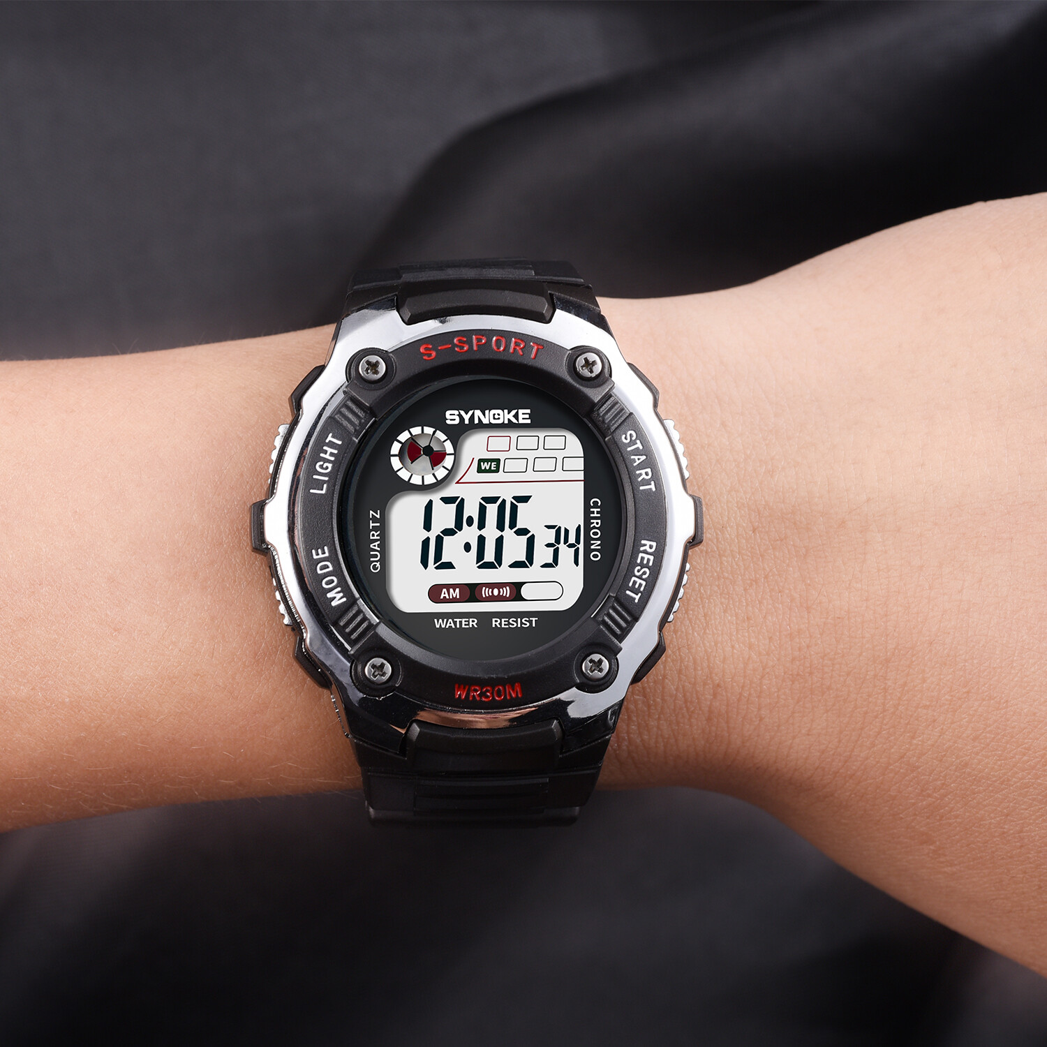 Hot Kids Child Boy Girl Multifunction Waterproof Digital Sports Watche Xmas Gift