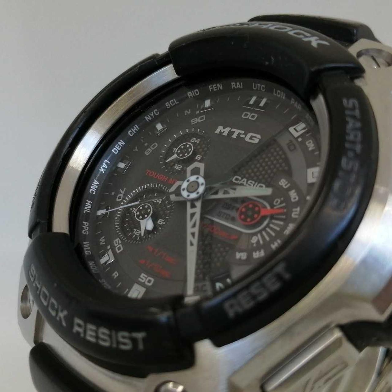 Solar Radio Controlled Watch Model G SHOCK MTG 1100 CASIO