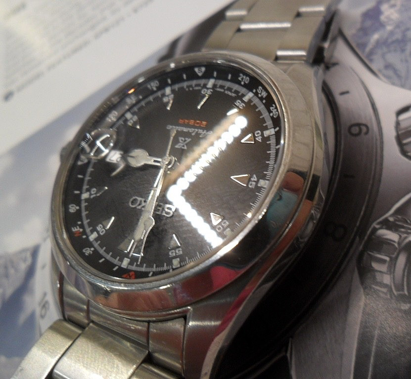 S/S Men’s Seiko Prospex X Alpinist 200M Diver Automatic 24 Jewel Watch SPB117