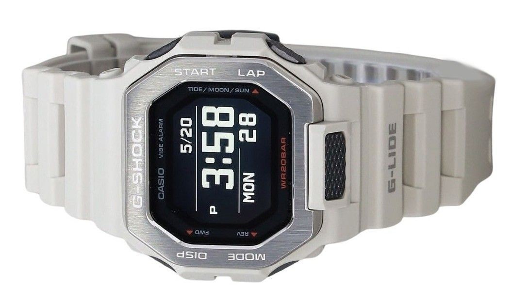 Casio G-SHOCK G-Lide Digital Smartphone Link Moon Data GBX-100-8 200M Mens Watch