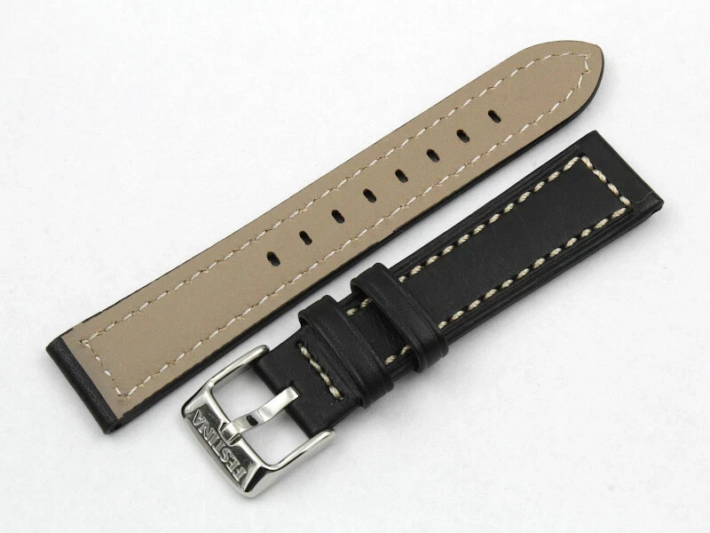 Festina Handcrafted Genuine Black Leather Strap Handmade Made Italy Top