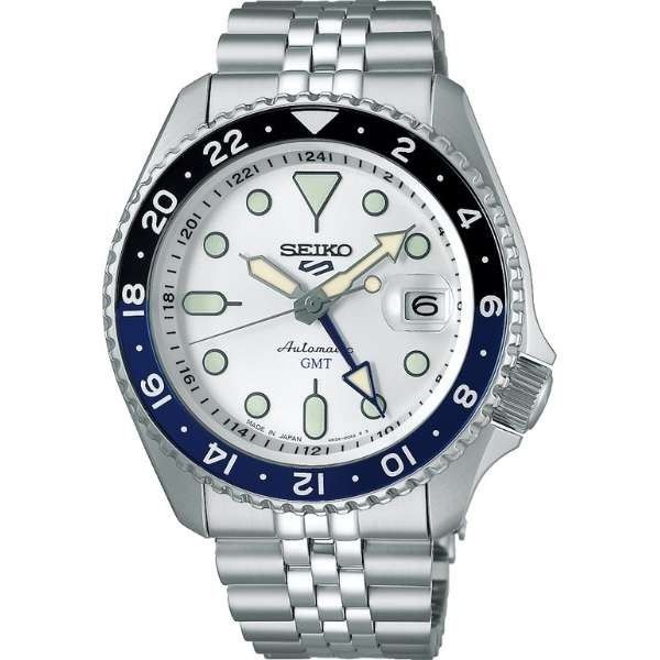 Seiko 5 Sports SBSC017 Automatic GMT Watch Pre-Owned