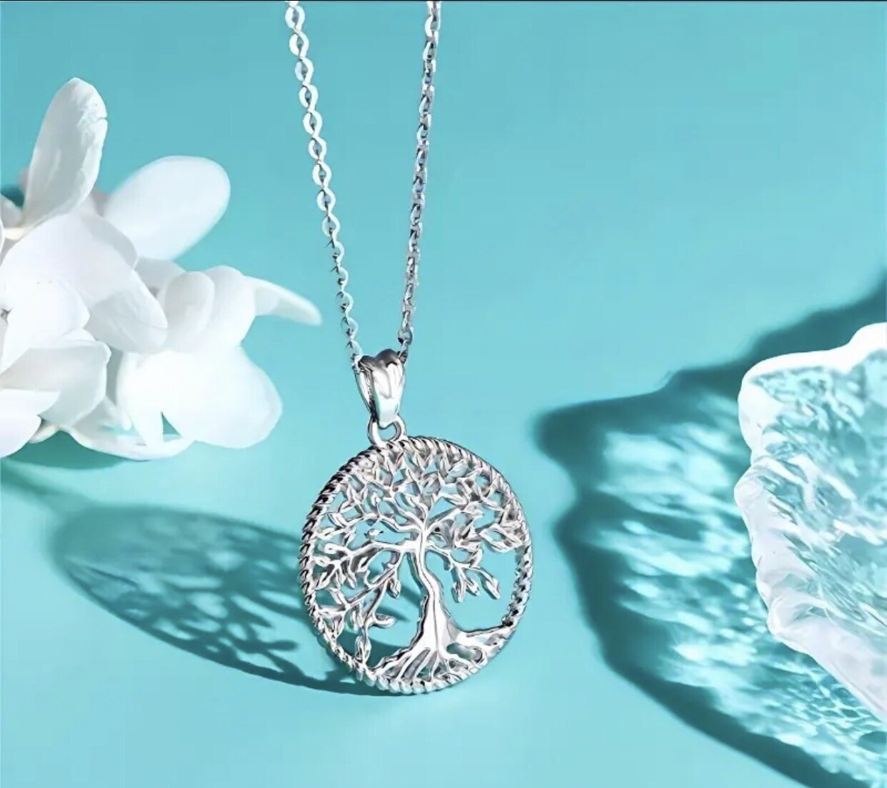 925 Sterling Silver Tree of Life Necklace Pendant