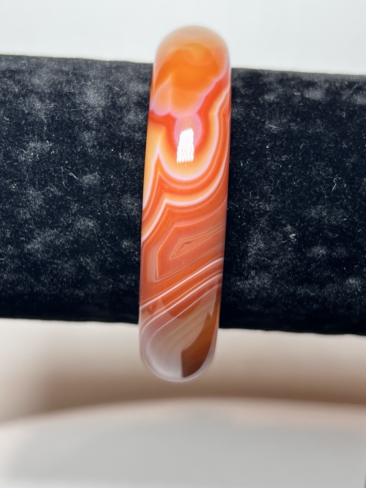 Carnelian Bangle – Inner Diameter 56mm – See pics for more details