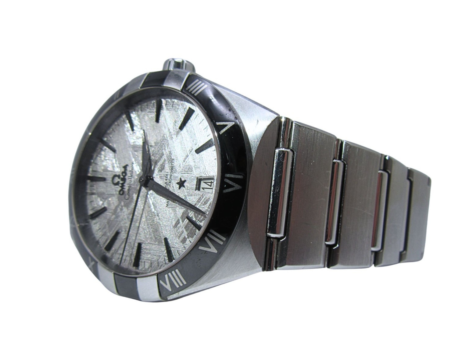 Omega Constellation 41mm Steel Meteorite Dial 131.30.41.21.99.001 Watch & Box
