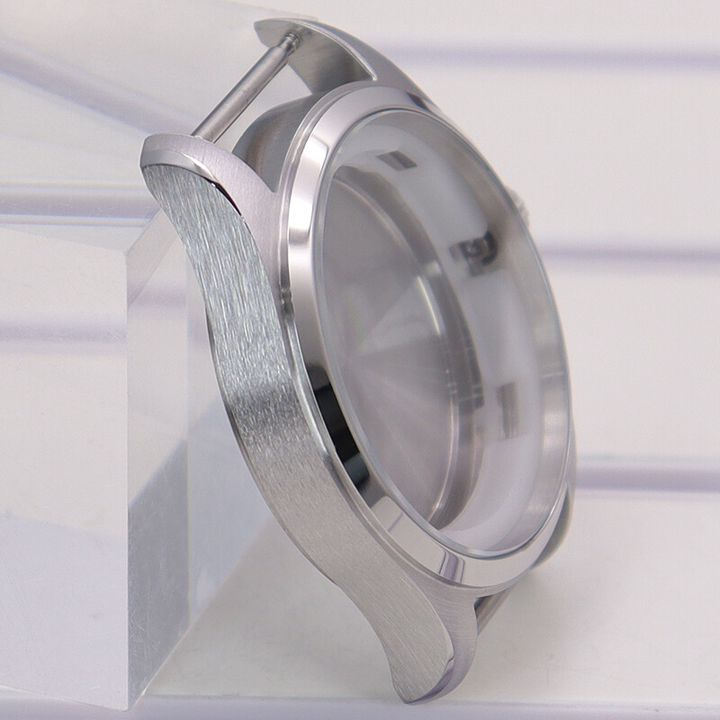diver Brushed 40mm Seiko Aviator Watch Cases Stainless Steel For nh34 nh35 nh36