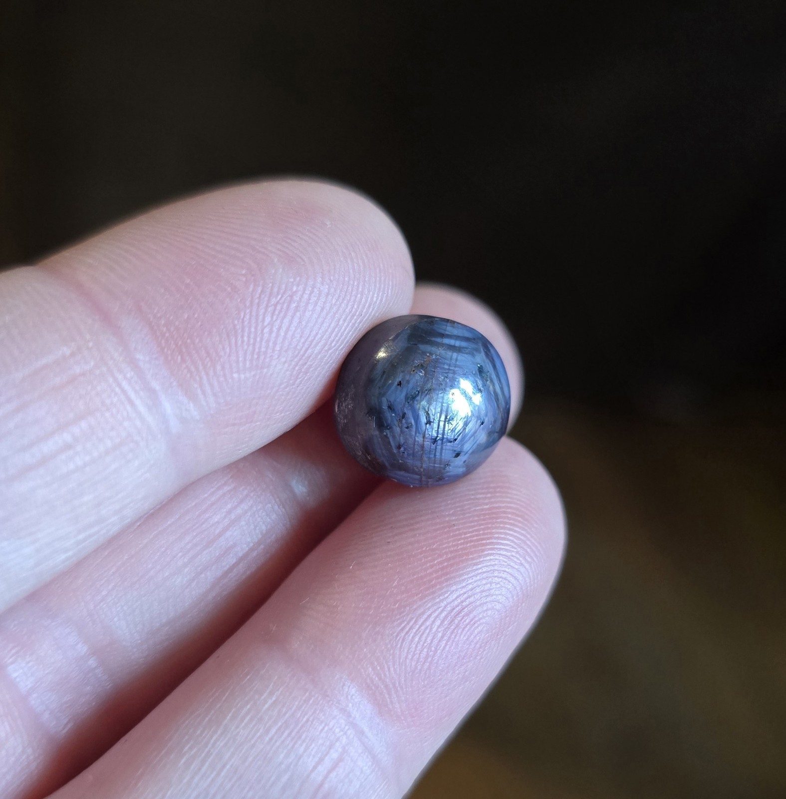 Natural Star Sapphire Purple Round Cabochon Untreated Loose Gemstone Cab