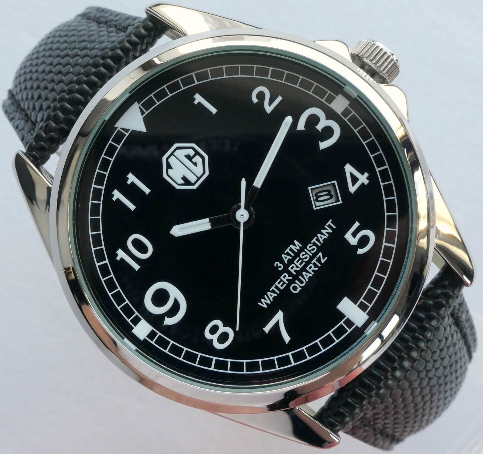 MG Morris Garages BMC MGA MGB Classic Aviator Driver Sport Car Accessory Watch