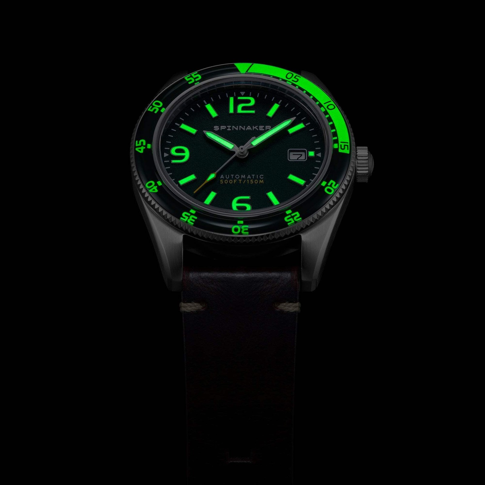 Spinnaker Fleuss Stainless Steel 43mm Japanese Automatic Wristwatch