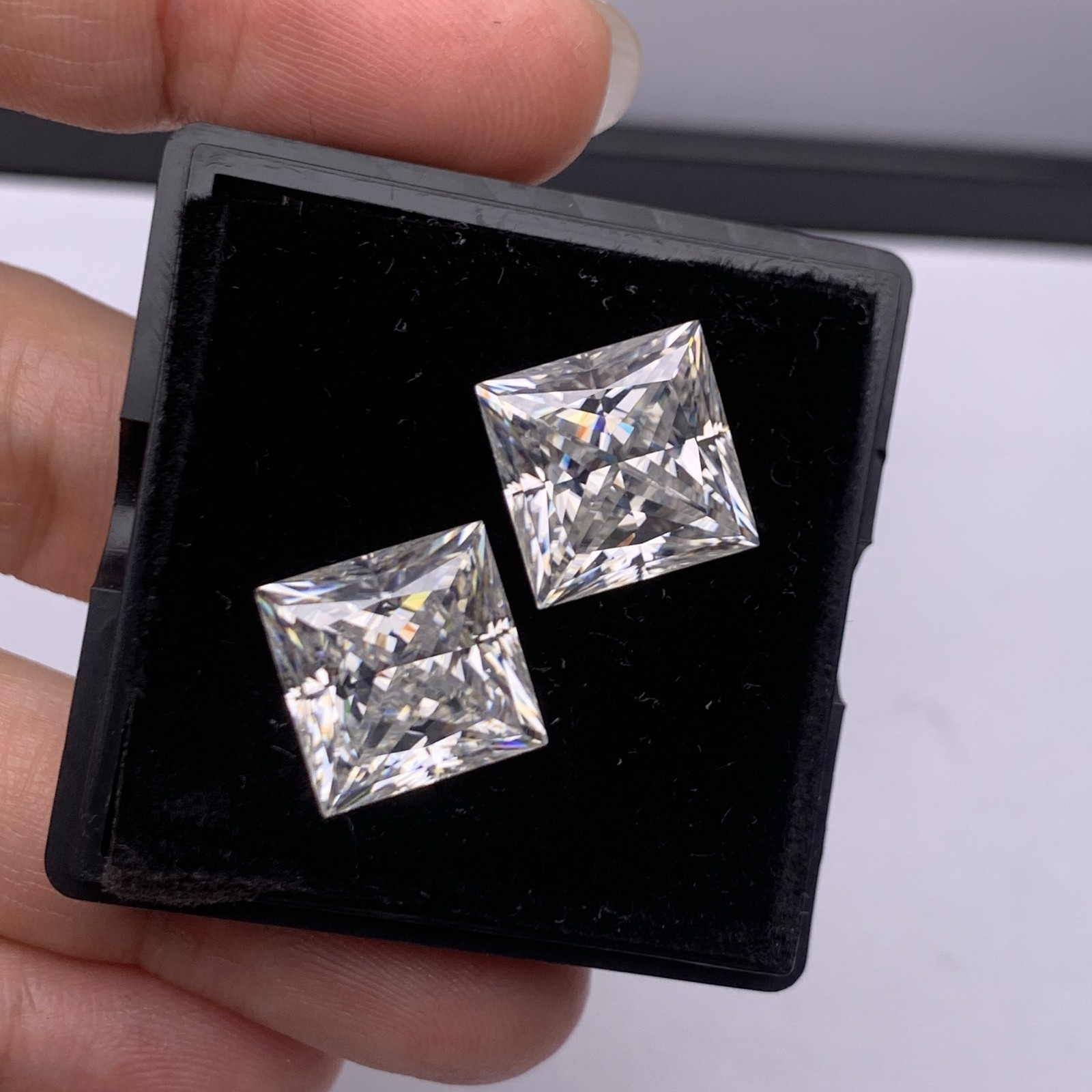 3~11MM Heart Cut Loose Moissanite D White Wholesale Excellent Cut W.GRA From US