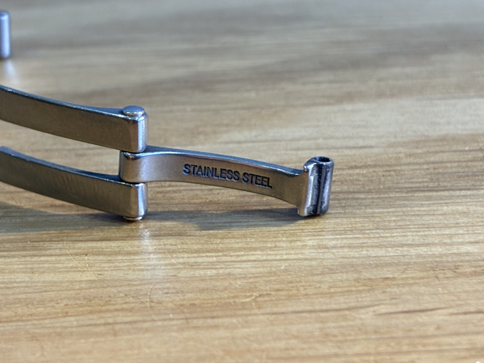 L@@K – Cartier Clasp VP270034 6.50mm Steel for Tank Roadster Pasha Bracelets
