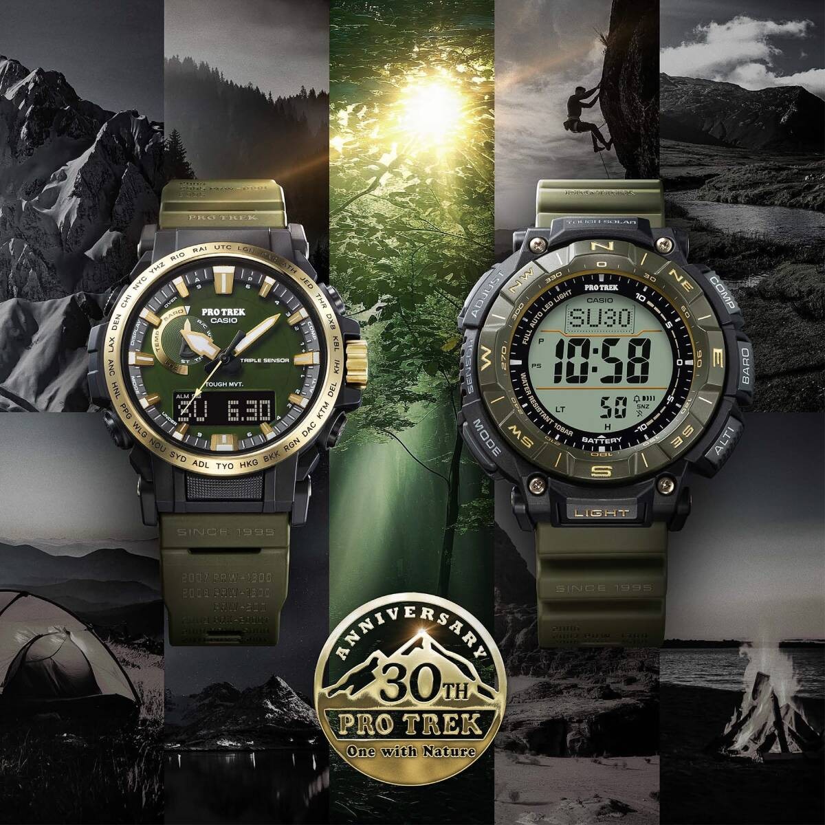 CASIO PRO TREK PRG 340ANS 3JR 30th Anniversary Climber Line 30th Anniversary Mod