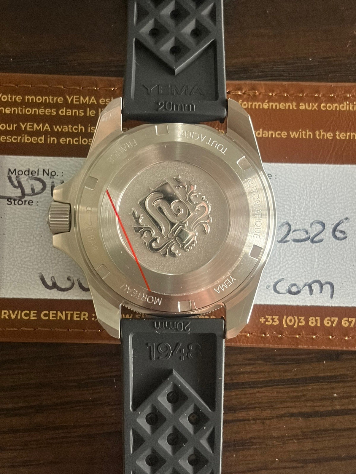 YEMA Diver 39.5 Vintage Style