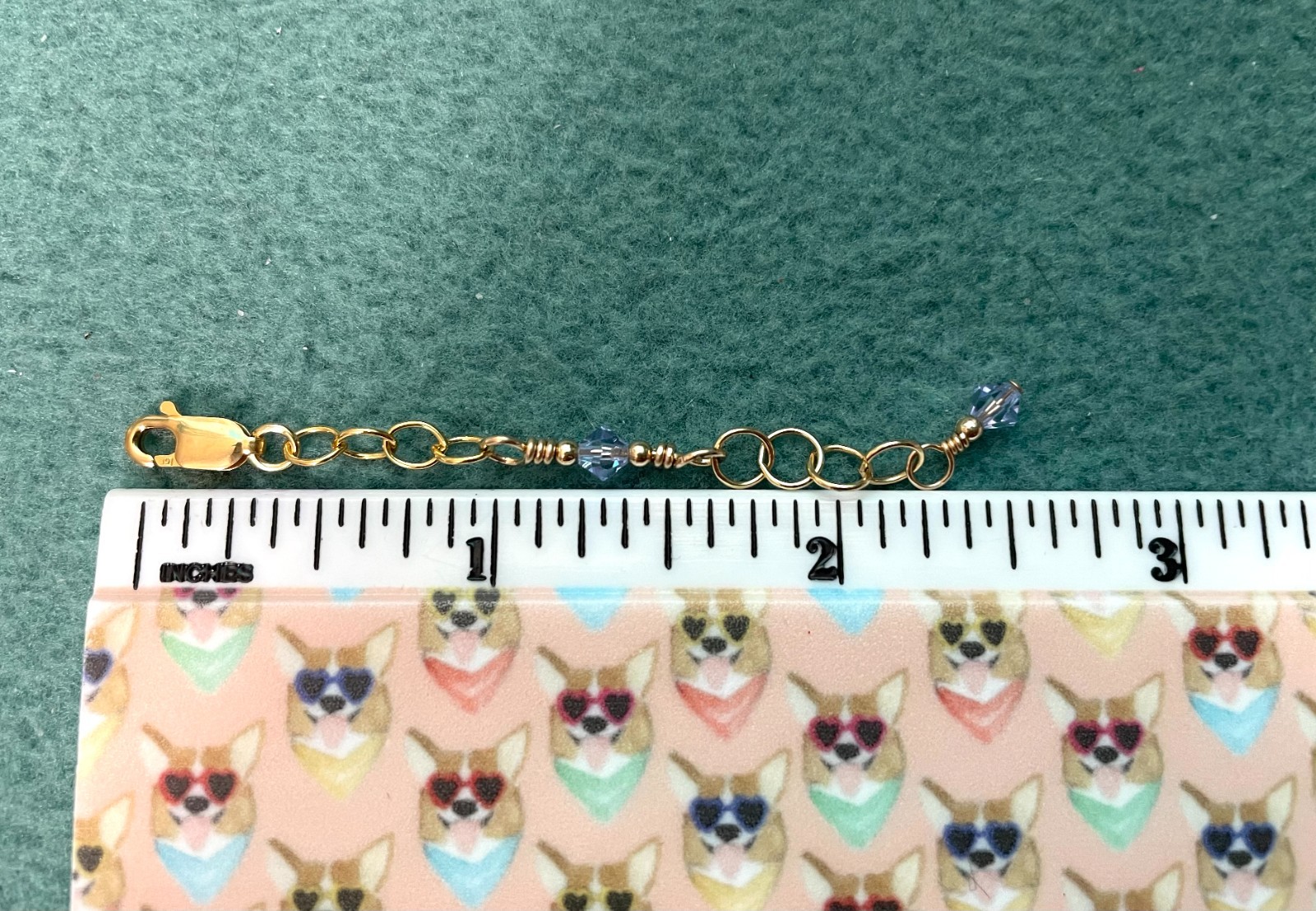 14 Karat Gold Filled 2.25 Inch Medium Duty Extender lobster claw Clasp