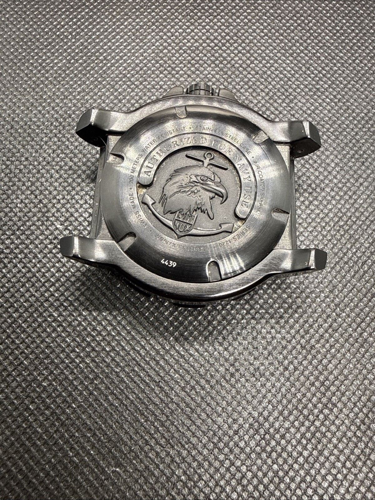 Luminox ANU 4220 Authorized for Navy Use Steel Watch Head Only – NO BAND