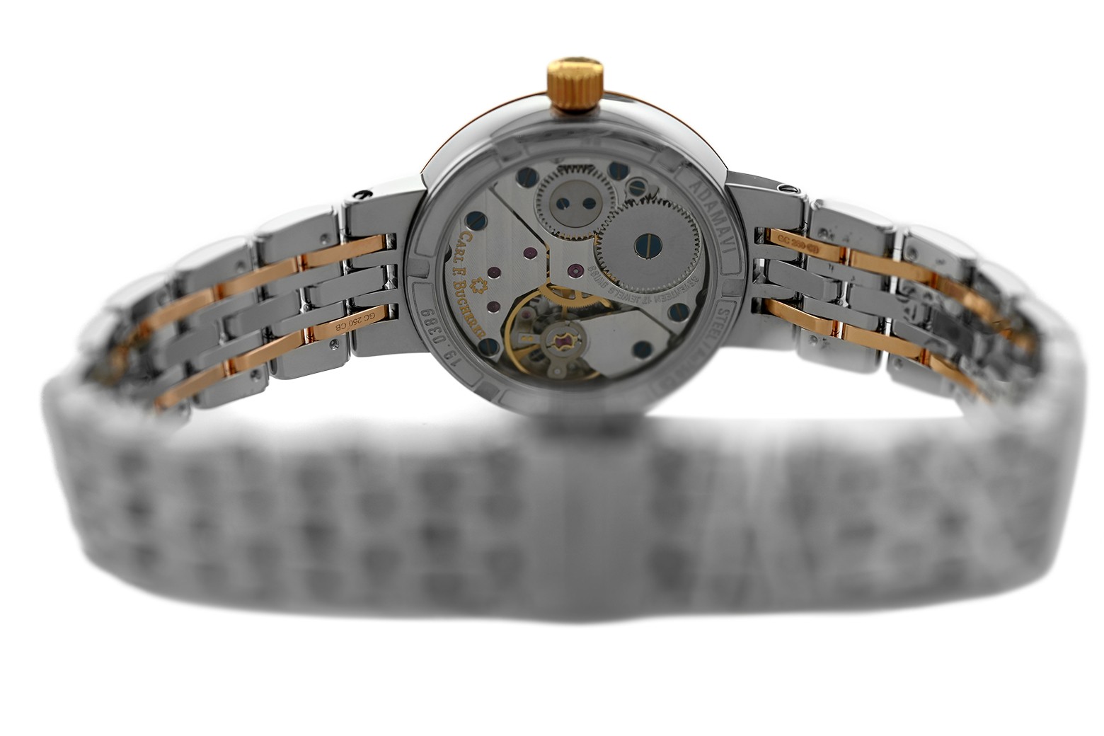 Carl F. Bucherer Adamavi 00.10317.07.36.21 18K Gold Steel 28MM Ladies’ Manual