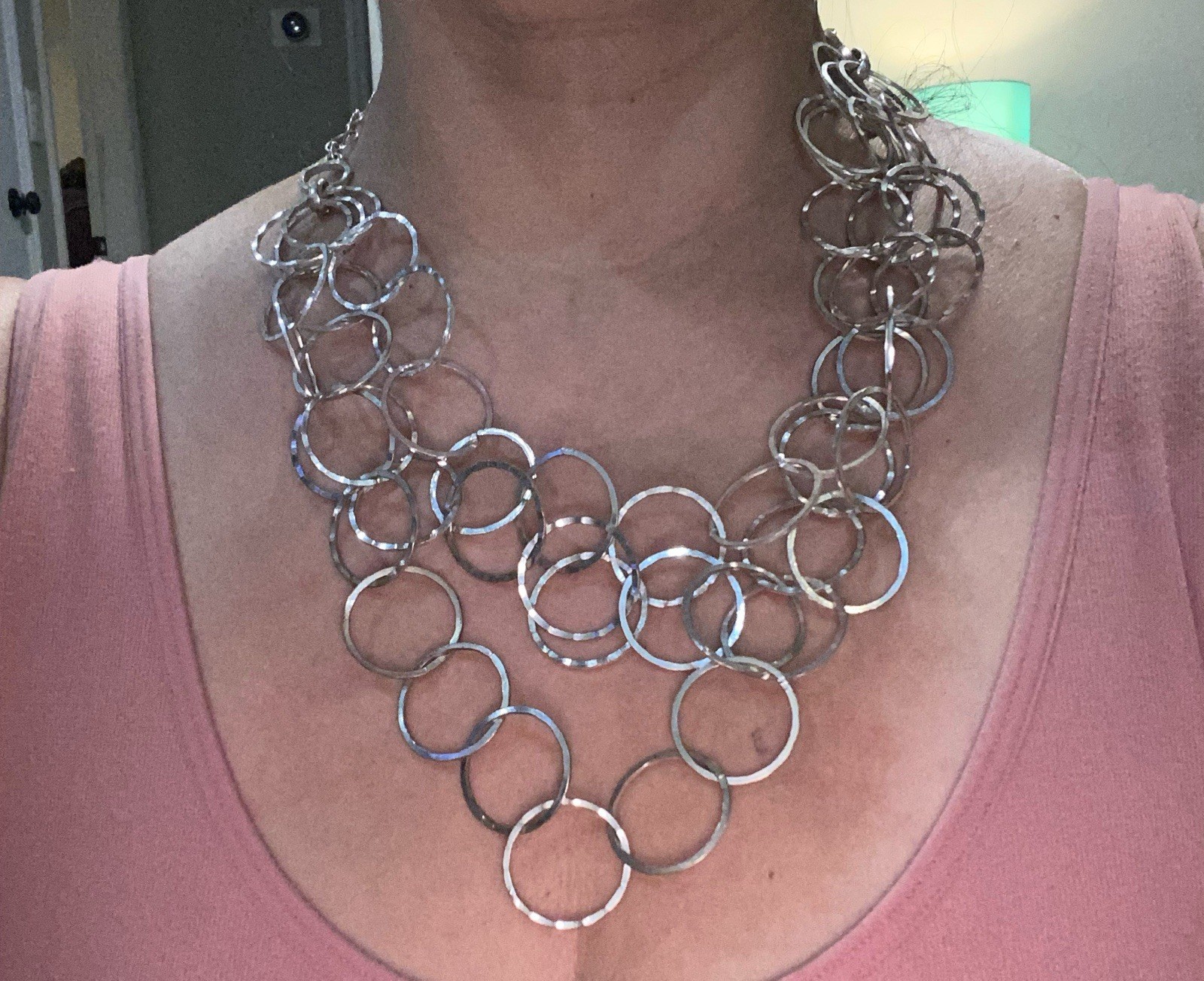 White House Black Market Costume Necklace Lot Of 3 WHBM