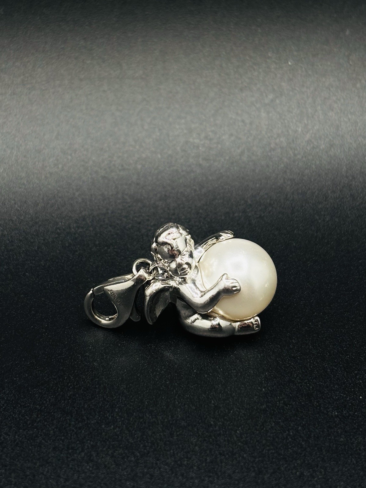 ESPRIT 925 Sterling Silver Pearl Of Guardian Angel Charm For Bracelet Necklace