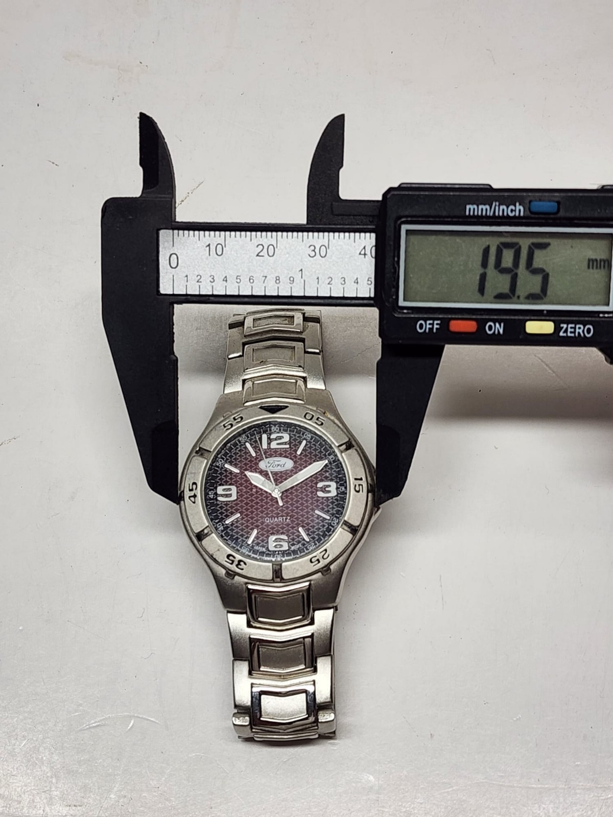 Ford Men’s Quartz Watch Stainless Steel FD204 Working