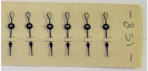 vintage & new one(1) second hands pocket watch 16 s – 18 s * long length 8 mm *