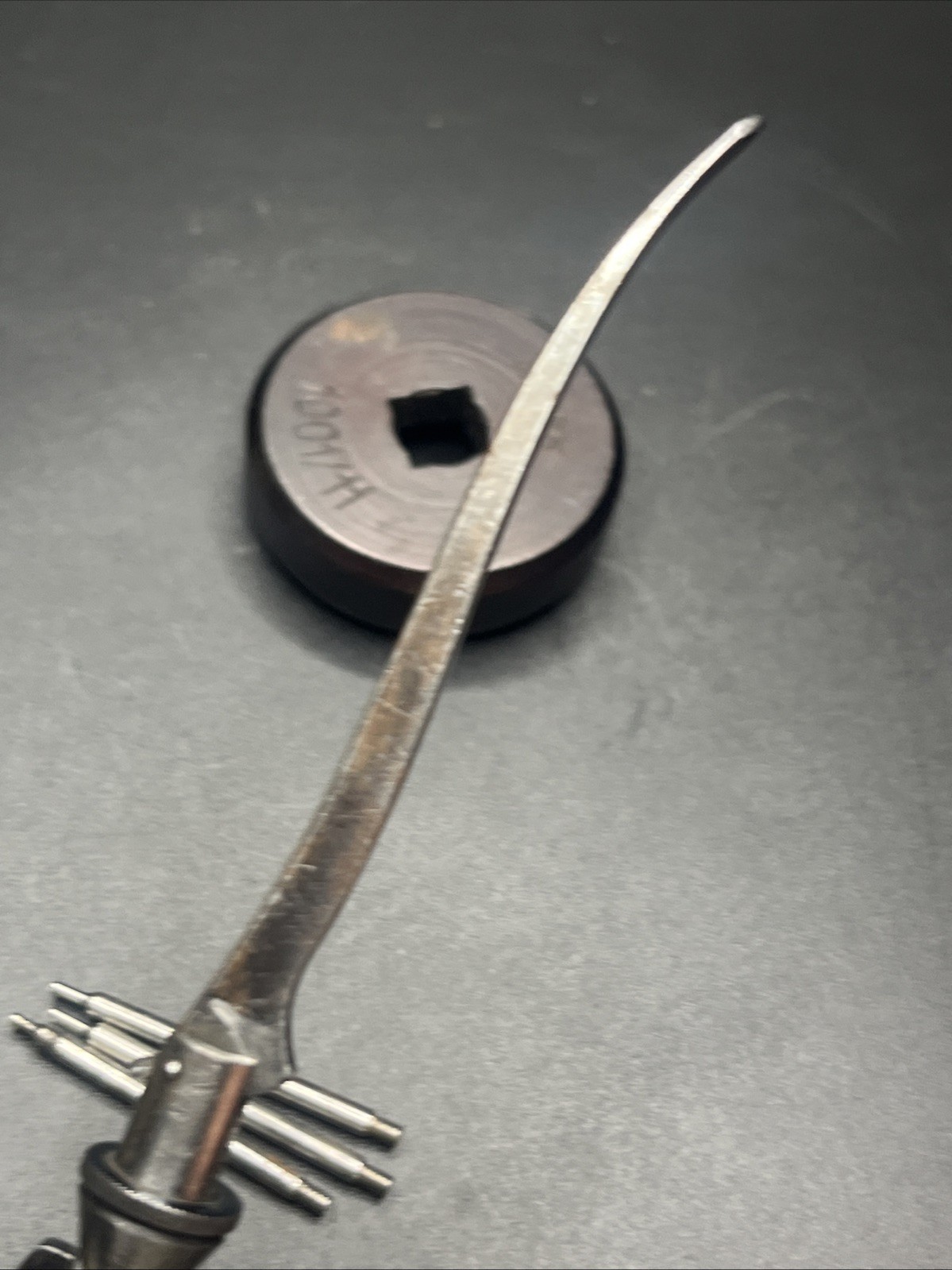 Vintage German Made Unbranded Watchmaker Roller And Hand Remover Tool (017)