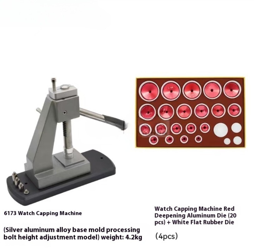 6173 Watch Case Press Tool for Mineral Glass Crystal & Back Cover Installation