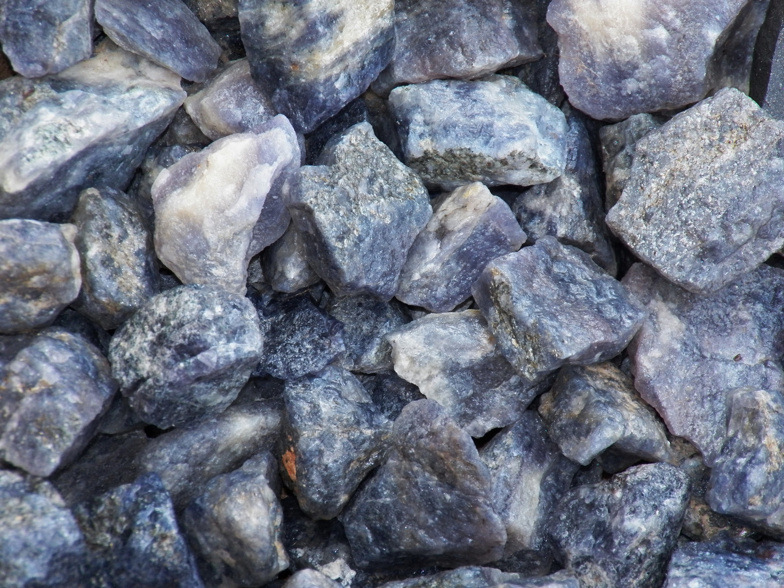 2000 Carat Lots of Iolite Rough – Plus a FREE Faceted Gemstone