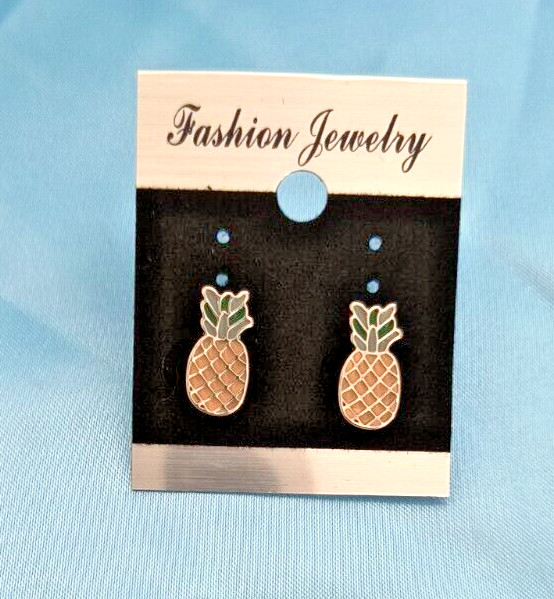 New Fashion Jewelry Girls Teens Post/Stud Earrings Pineapples Multicolor